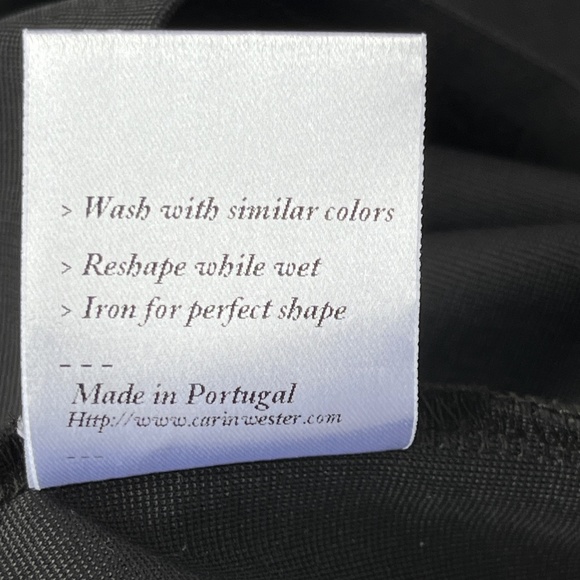 Carin Wester (S) mini-dress tunic in black, EUC. - Picture 16 of 16